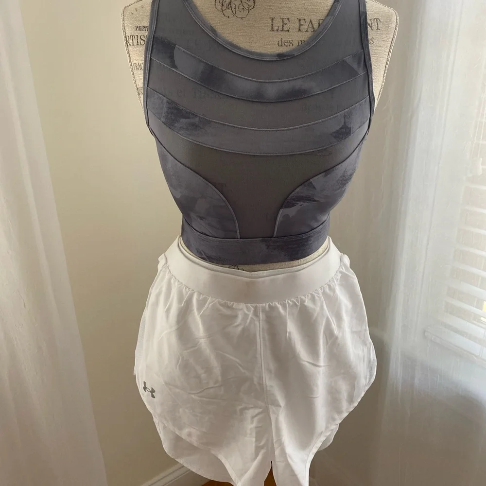 LA Society Gray Sports Bra Size S